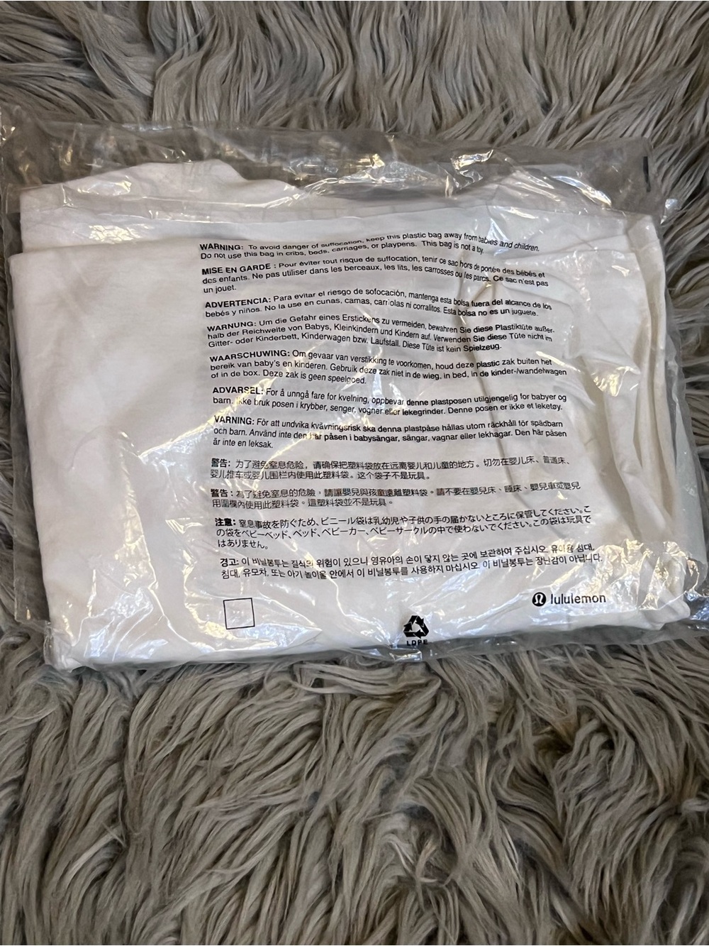 NWT lululemon All Yours Tee Color white - Picture 7 of 7